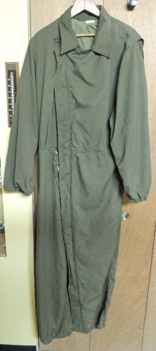 Khaki jumpsuit/coverall US Vietnam era.