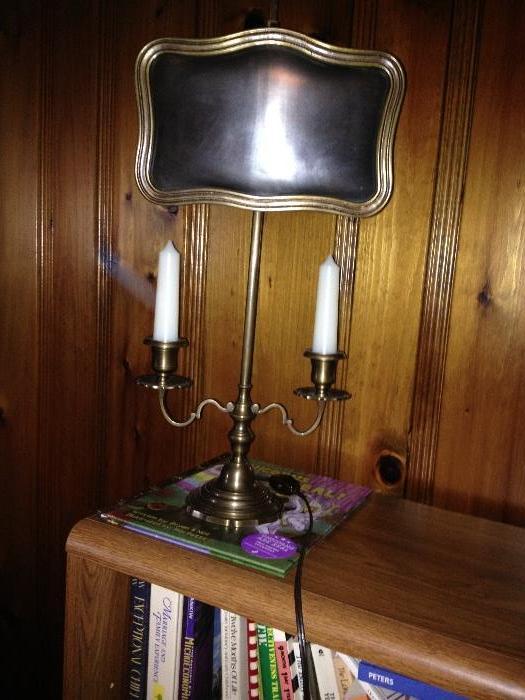 lamp   $40   (bulb behind shield for soft indirect light)