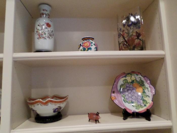 Chinese Bowl & Vase
