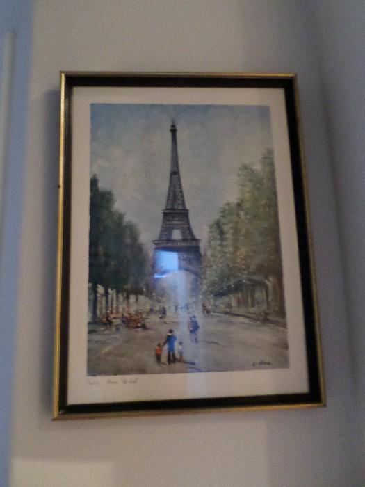 Vintage Paris Print