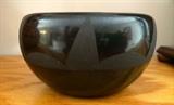 small black on black Pueblo pottery, not signed, marked Pueblo