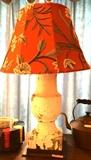 shabby chic lamp and shade