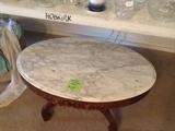 Marble top coffee table (2 marble top table to match)