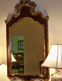 Nice decorator mirror - not old, but has a wonderful look!
