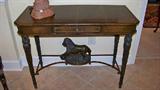 This is a new new-classical style console table - has a great look!