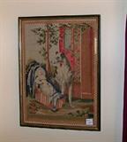 Beautiful antique (late 1800's) needlepoint