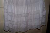 Antique cotton slip with beautiful lace trim.