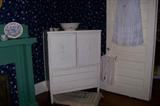French style chest with pull out drawers at the top.