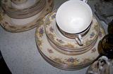 1930's set of china - service for six, minus one teacup.