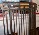 This is the bronze teller's gate - and we pity the person who purchases it and has to carry it the length of the house to get it to checkout!