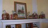 This picture shows a grouping of wonderful little houses - a small village.