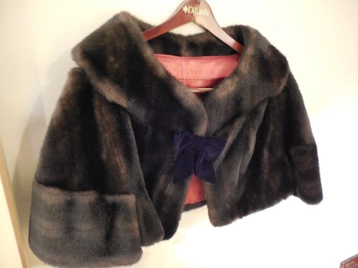 Faux fur cape...perfect for the holidays!