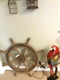 Authentic Ship's Wheel!