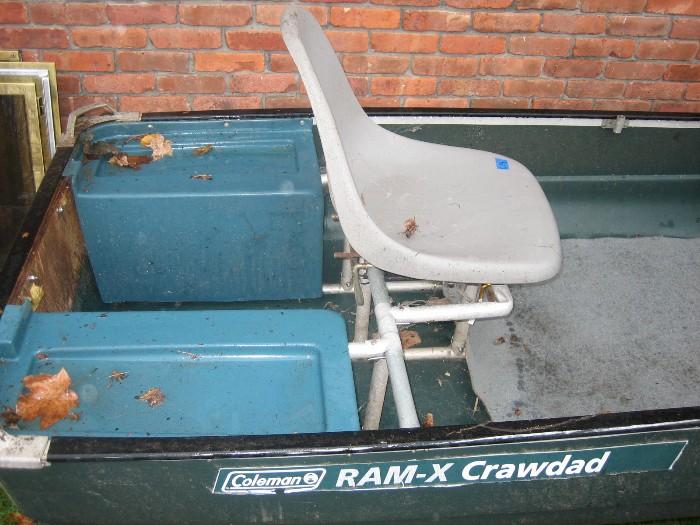 coleman ram-x-crawdad boat