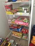                      Variety of games and toys