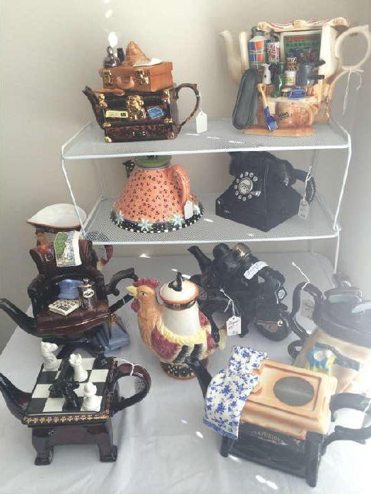                     Consigned teapot collection