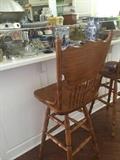                            Two matching bar stools