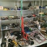               Large selection of garage items