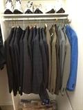           Very nice suits, sports coats, and shoes