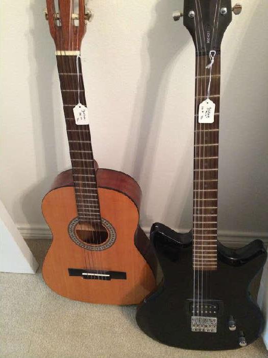  Two guitars:  J. Reynolds and FirstAct ME431 guitar