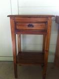 Nice solid wood nightstand end table