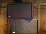 two 1960's Fisher Speakers