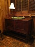 English Oak Server buffet