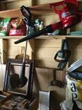       Trimmer, blower, and other yard tools