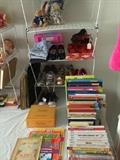          Children's books, shoes, and toys