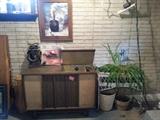 Airline Stereo Works, Wicker Plant Stand