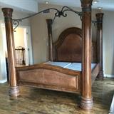 Four Pillared Eastern King Bed 