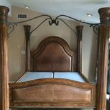 Four Pillared Eastern King Bed 