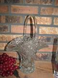 Beautiful glass basket