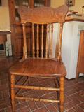 chair to the oak table
