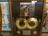 Framed Elvis Gold Records