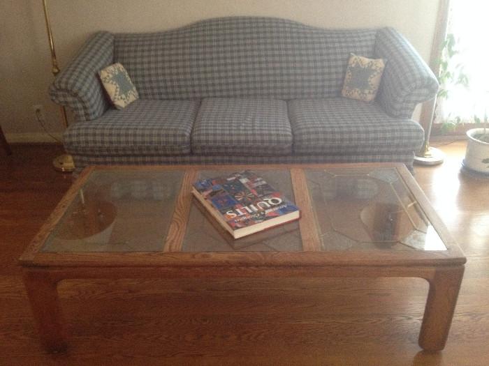 couch and coffee table