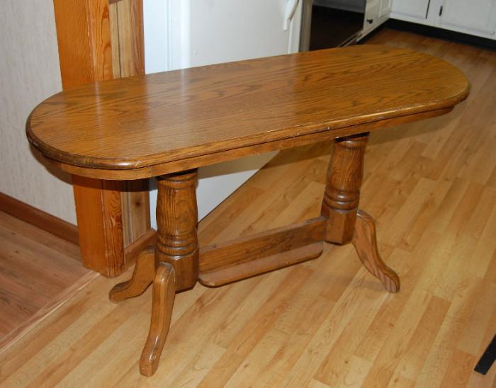 Oak Oval Table