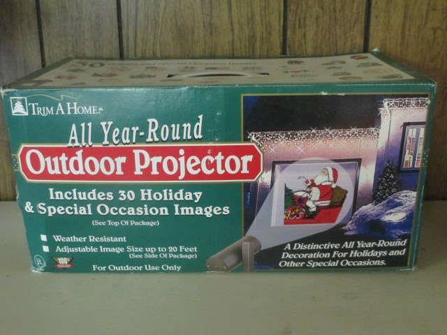 Holiday Outdoor Projector In Box