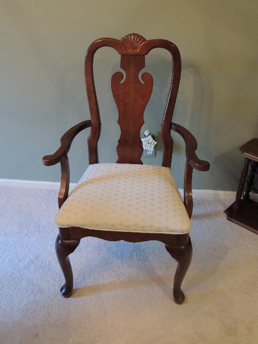 Armchair from dining room set.