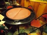 CIRCA 1960 POKER/GAMING TABLE