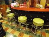 SET OF 6 GREAT MID-CENTURY MODERN BAR STOOLS