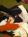 lots of vintage gloves
