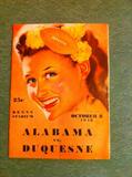 1948 Alabama Football Program