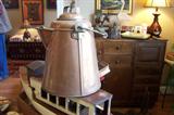 Brass coffee pot
