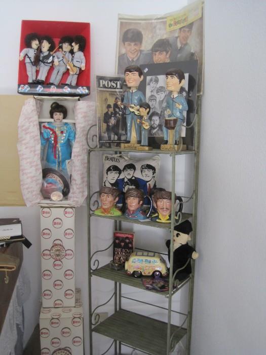 JUST A SMALL SAMPLE OF THE BEATLES MEMORIBILIA