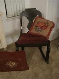 ANTIQUE LADIES ROCKING CHAIR