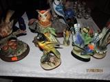 MISC BIRD FIGURINES