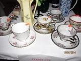 VINTAGE CUP AND SAUCER SETS