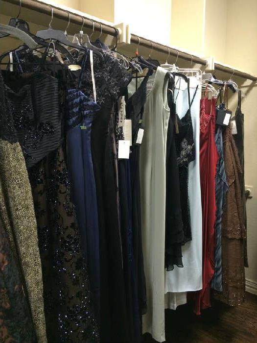Tons of Formal and Semi-formal Dresses in Various Sizes ( NEW )