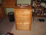 Oak File Cabinets
